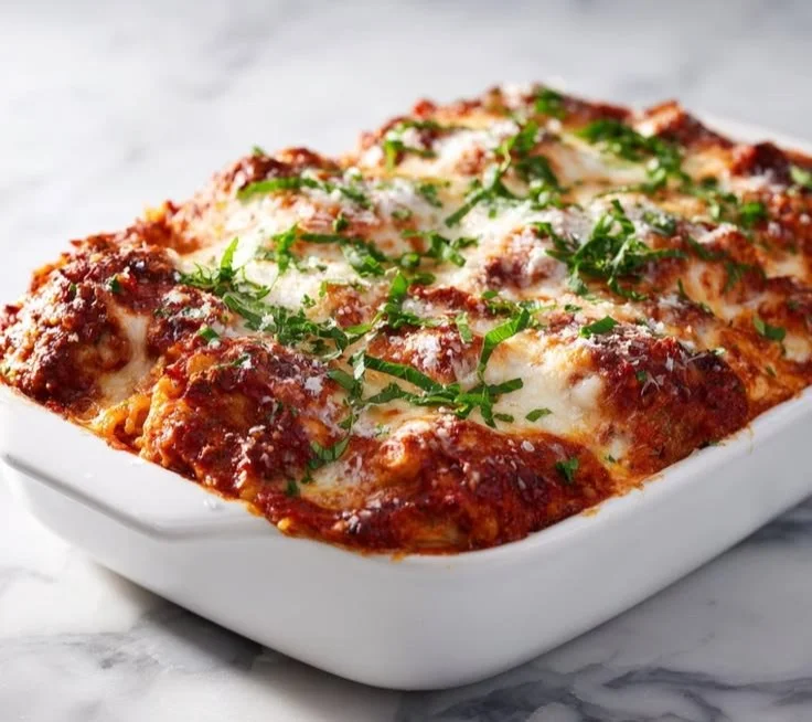 High Protein Chicken Parmesan Casserole