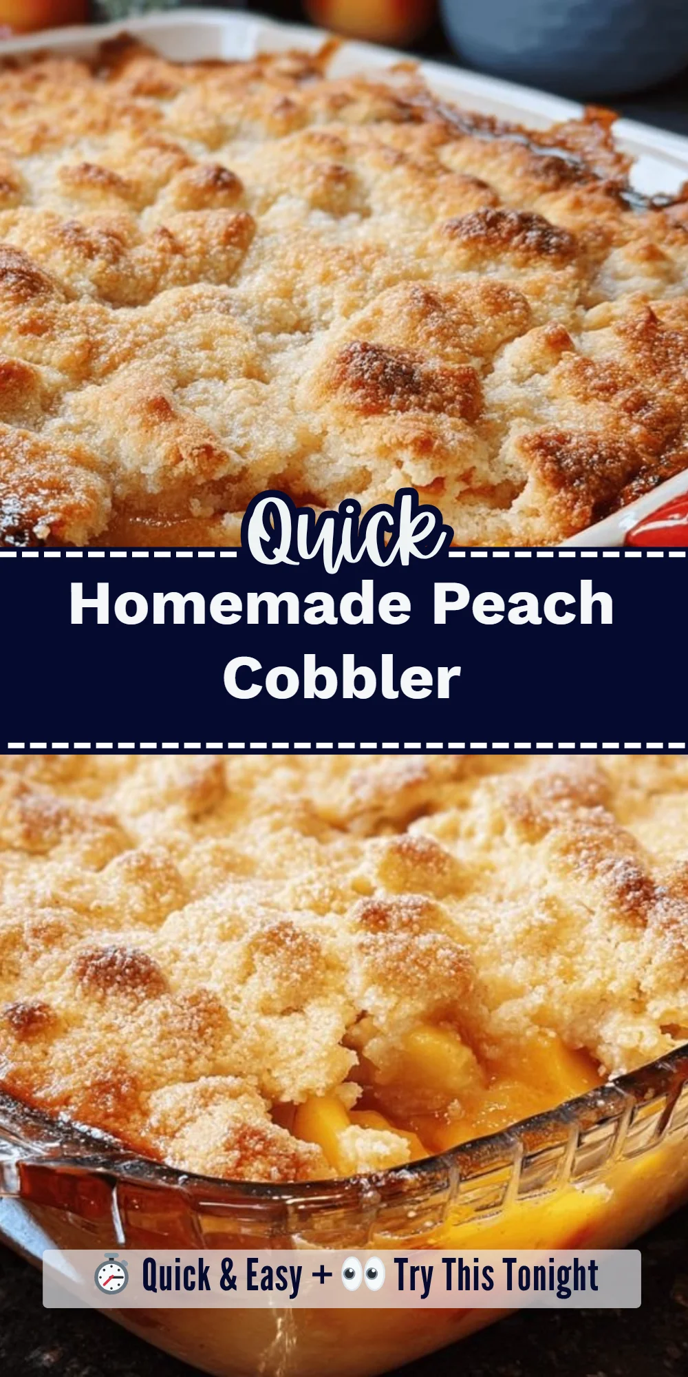 Homemade Peach Cobbler