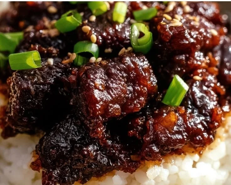 Honey Garlic Ground Beef Rice Bowl