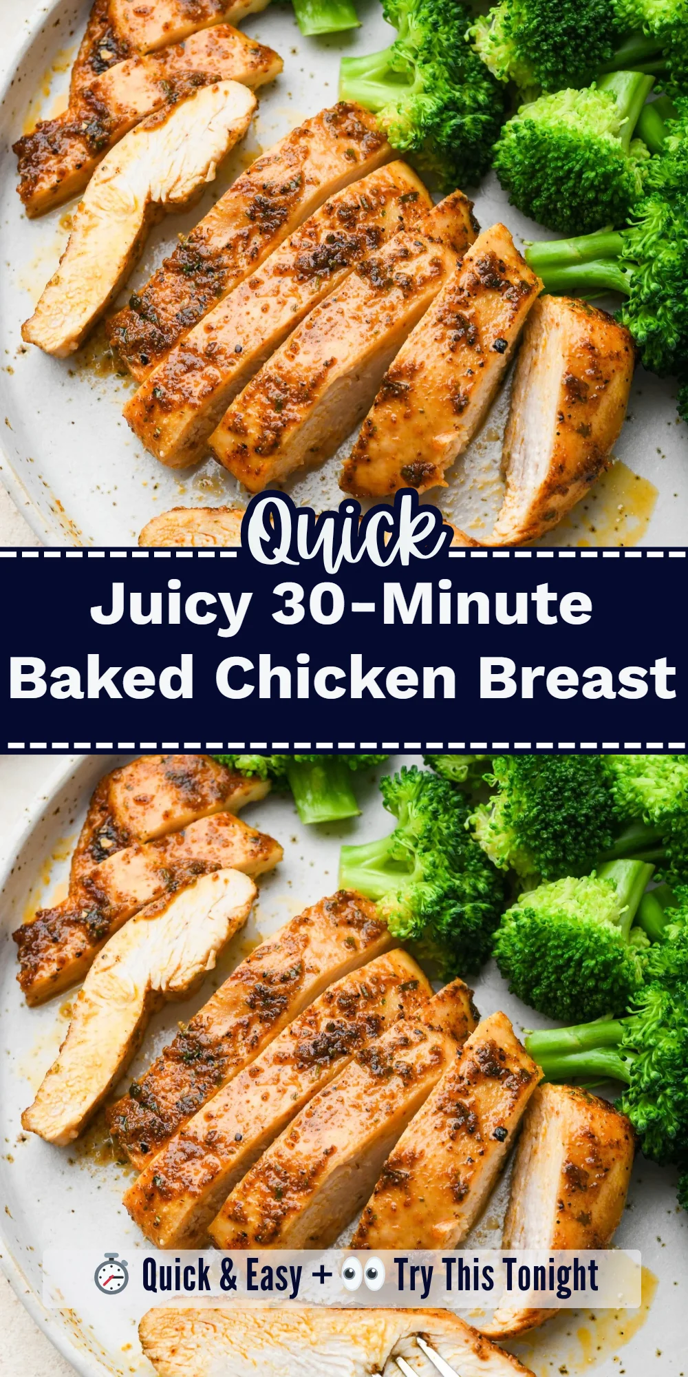 Juicy 30-Minute Baked Chicken Breast