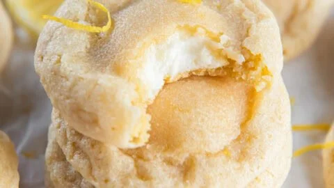 Lemon Cheesecake Cookies