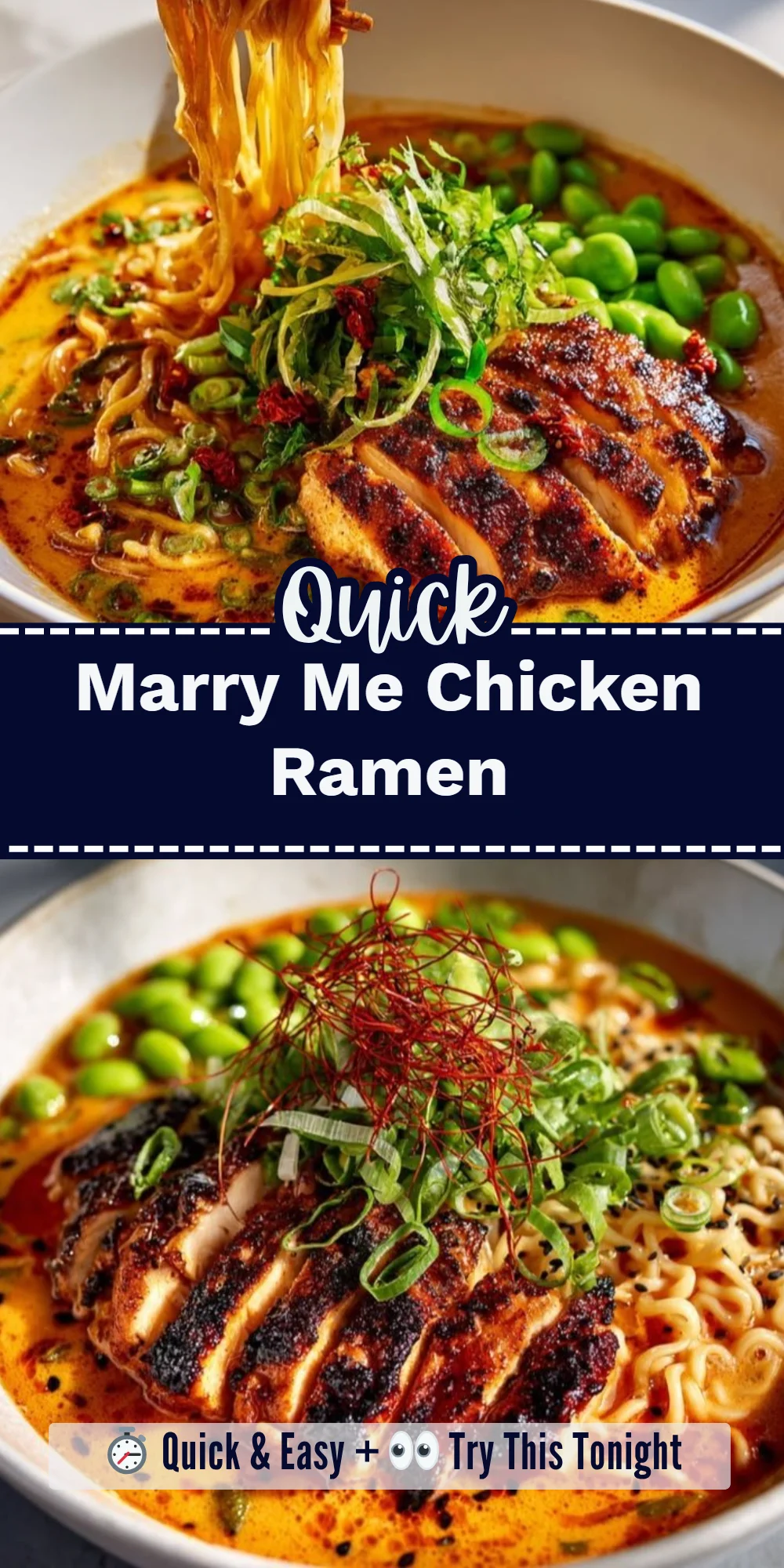 Marry Me Chicken Ramen