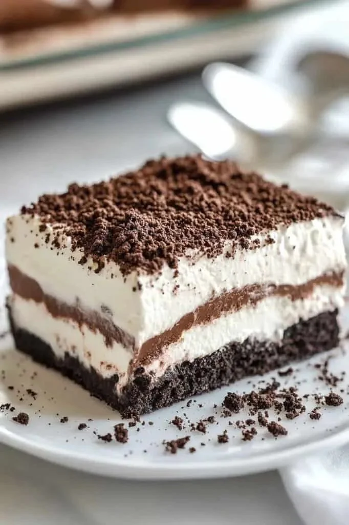 No Bake Oreo Lasagna Dessert