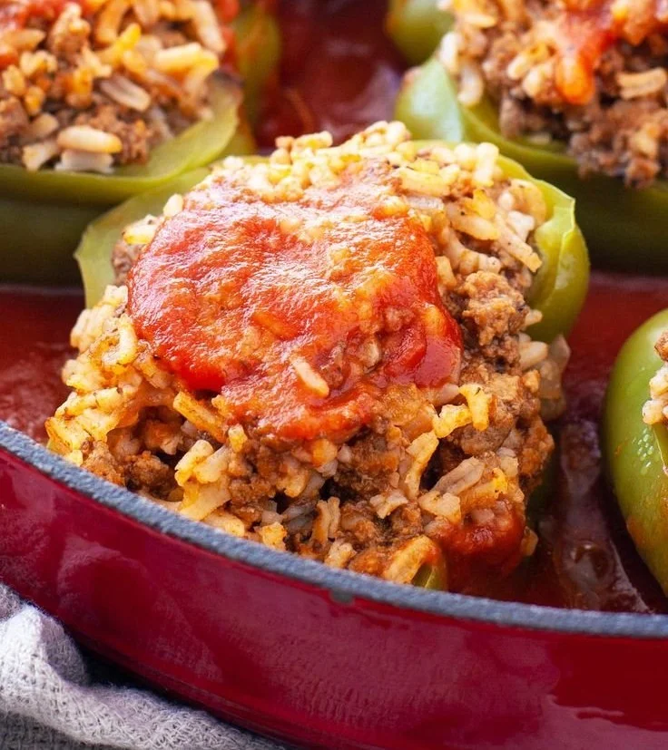 Old Fashioned Stuffed Bell Peppers