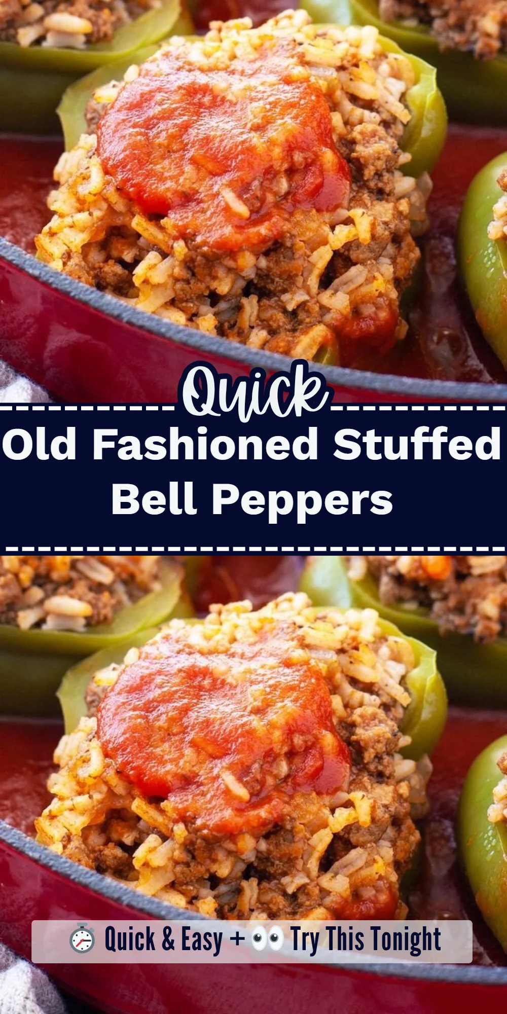 Old Fashioned Stuffed Bell Peppers