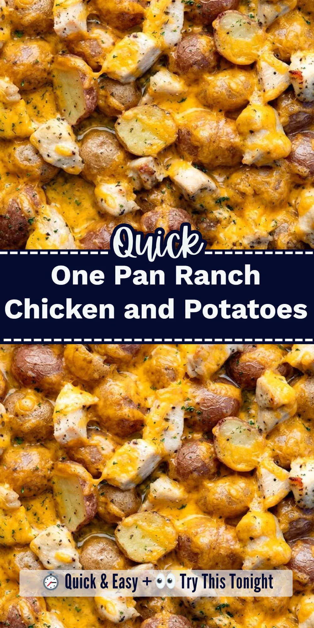One Pan Ranch Chicken and Potatoes