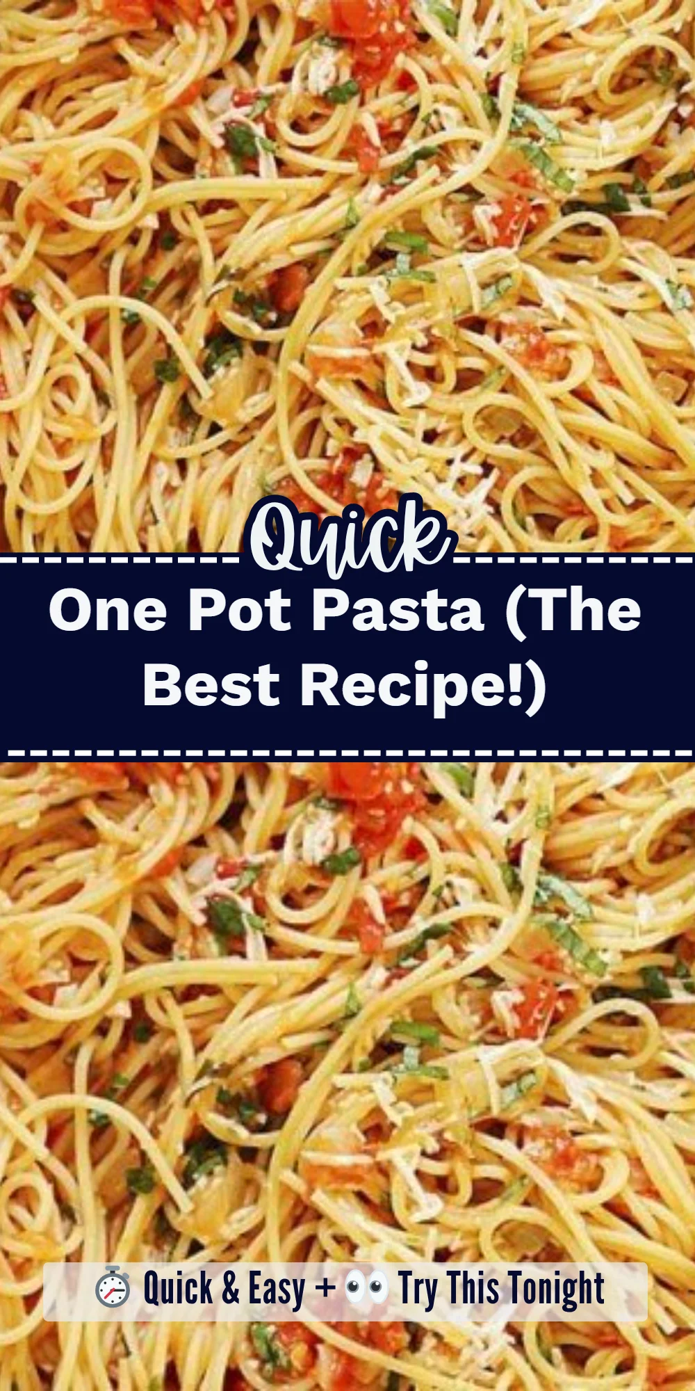 One Pot Pasta (The Best Recipe!)