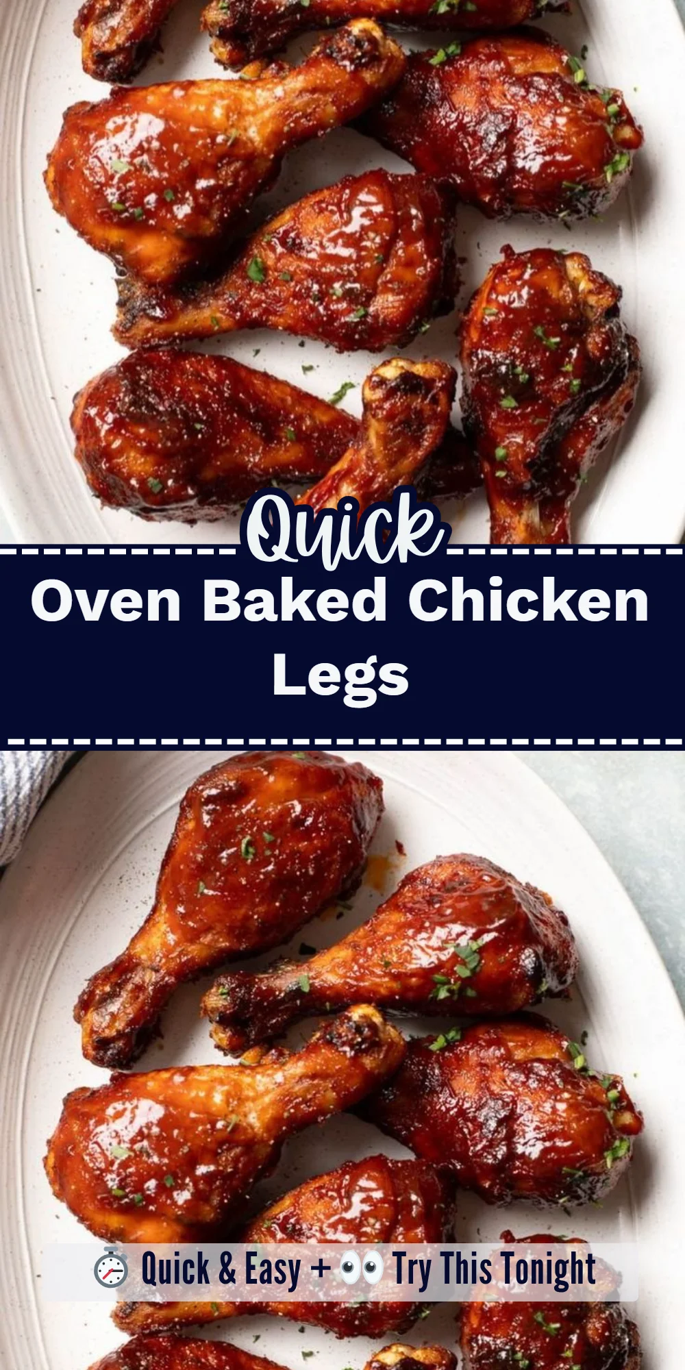 Oven Baked Chicken Legs