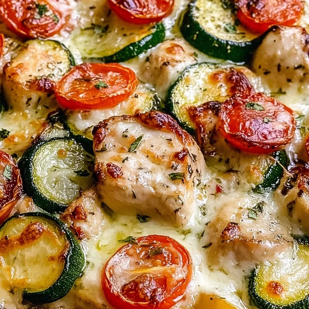 Sheet Pan Mediterranean Chicken with Zucchini Recipe