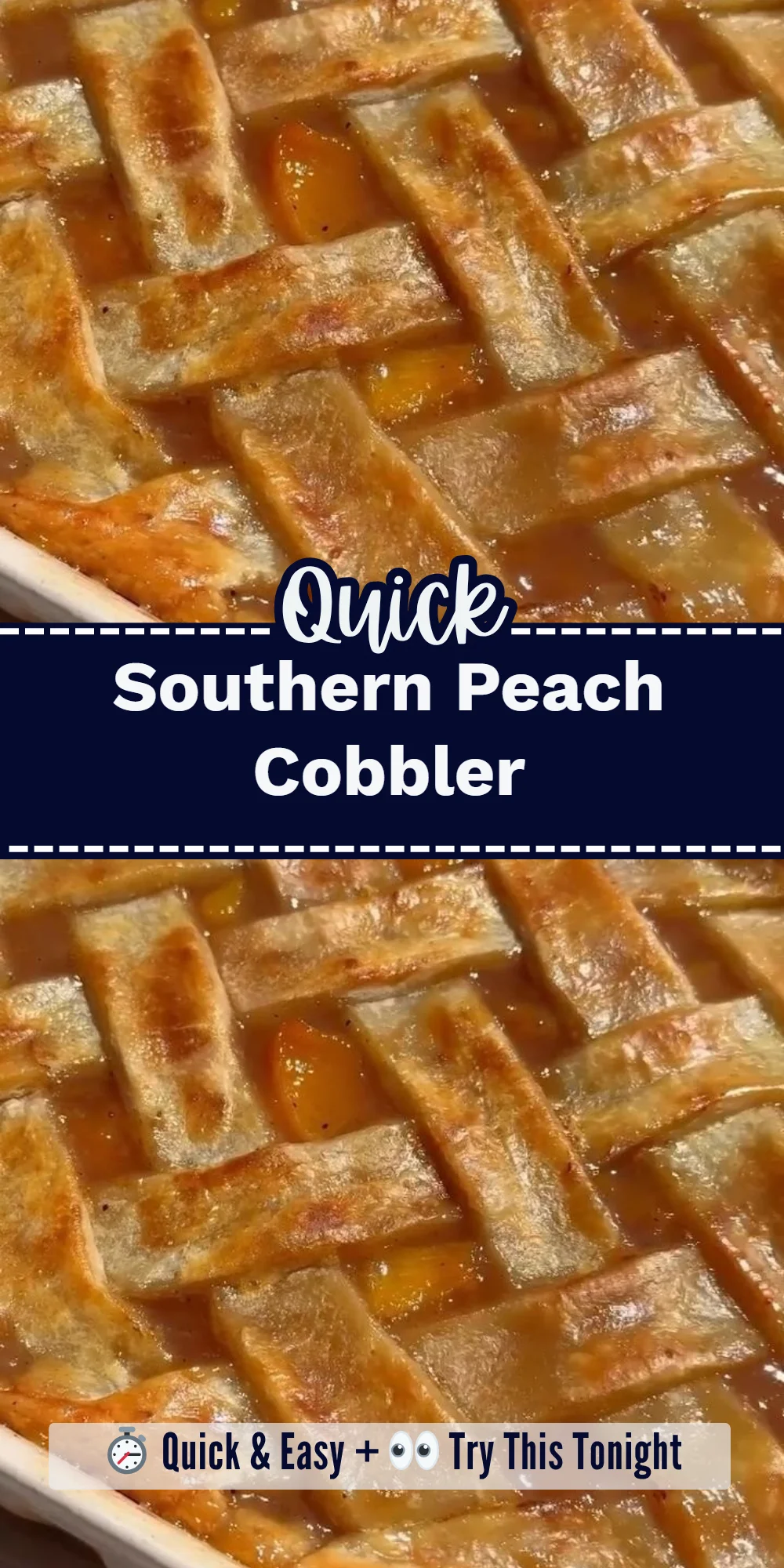 Southern Peach Cobbler