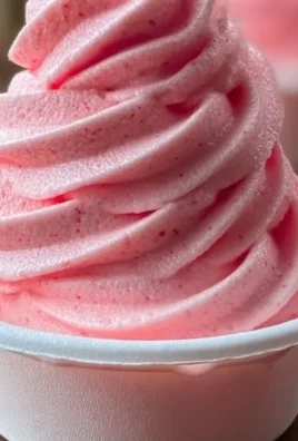 Delicious Strawberry Dole Whip dessert served in a bowl