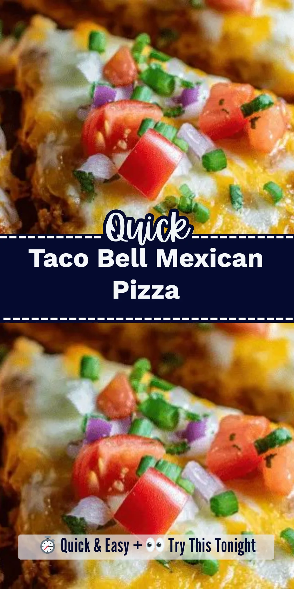 Taco Bell Mexican Pizza