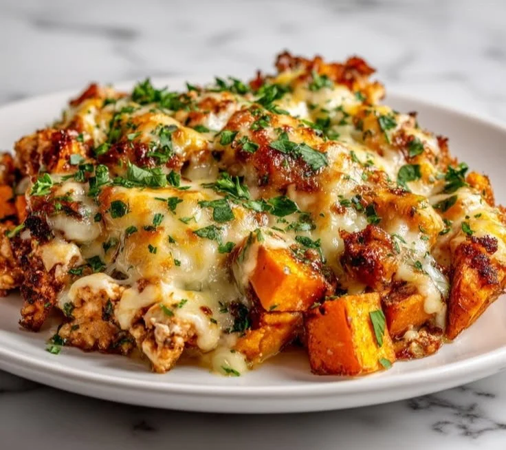 Turkey Sweet Potato Bake