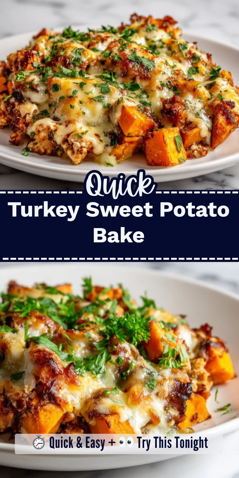 Turkey Sweet Potato Bake
