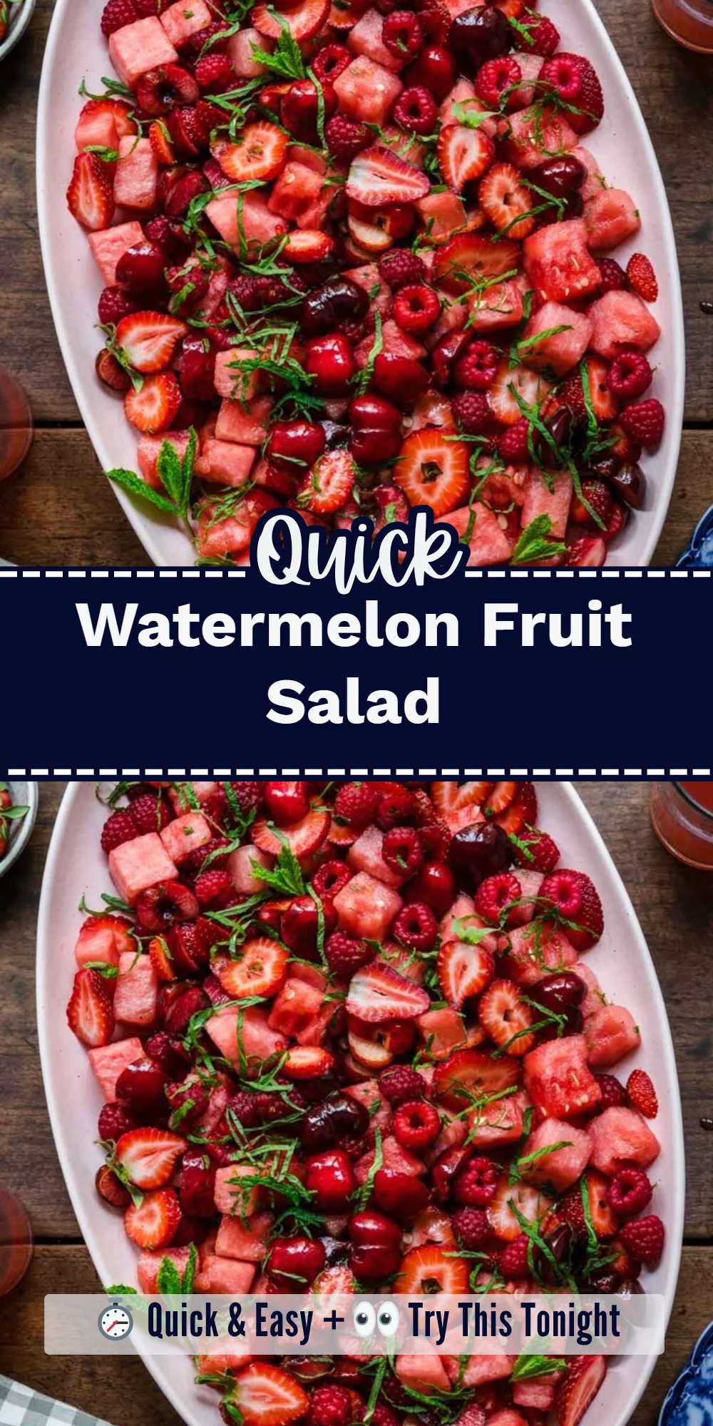 Watermelon Fruit Salad